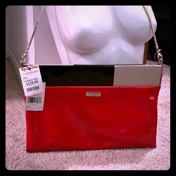 kate spade Handbags - Kate Spade Brynn Clutch Pastiche Patent Leather